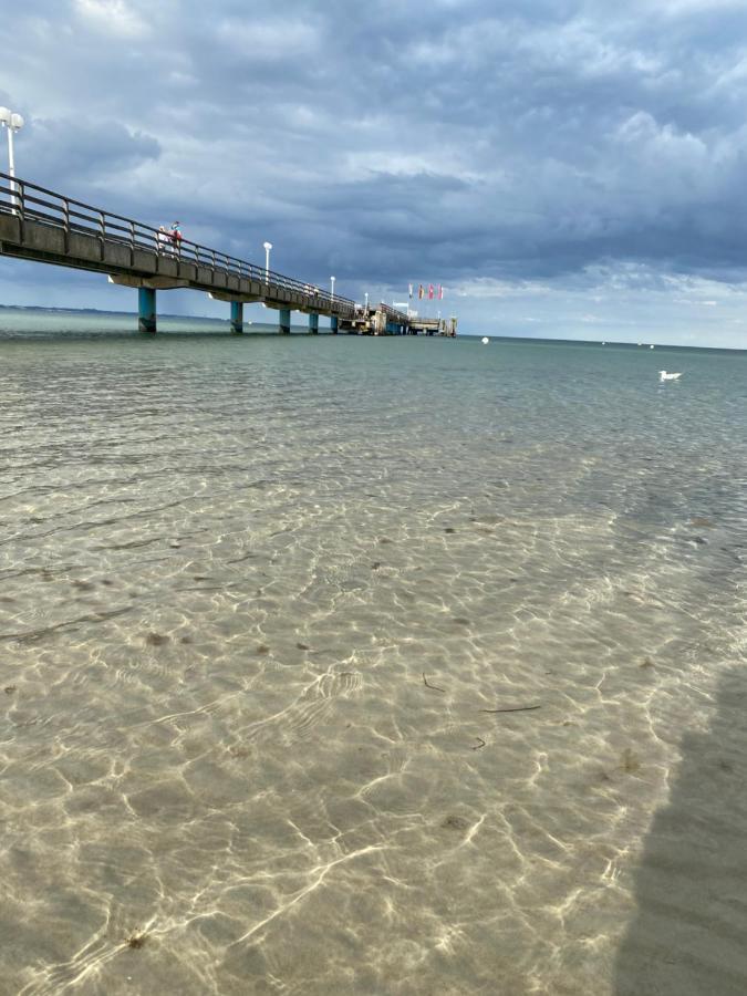 Stylische Ferienwohnung Scharbeutz TOP LAGE Strand Exterior foto