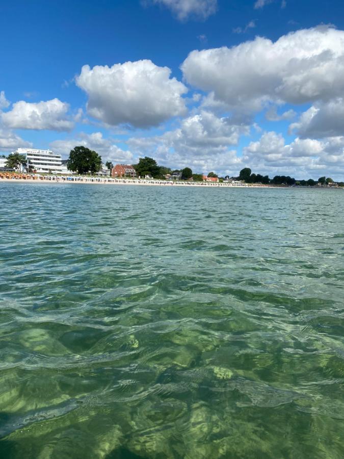 Stylische Ferienwohnung Scharbeutz TOP LAGE Strand Exterior foto